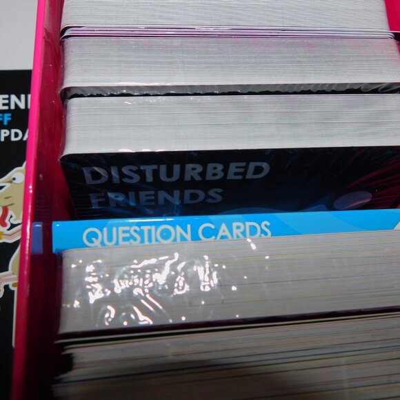 Disturbed Friends Adult Party Card Game - Picture 3 of 6